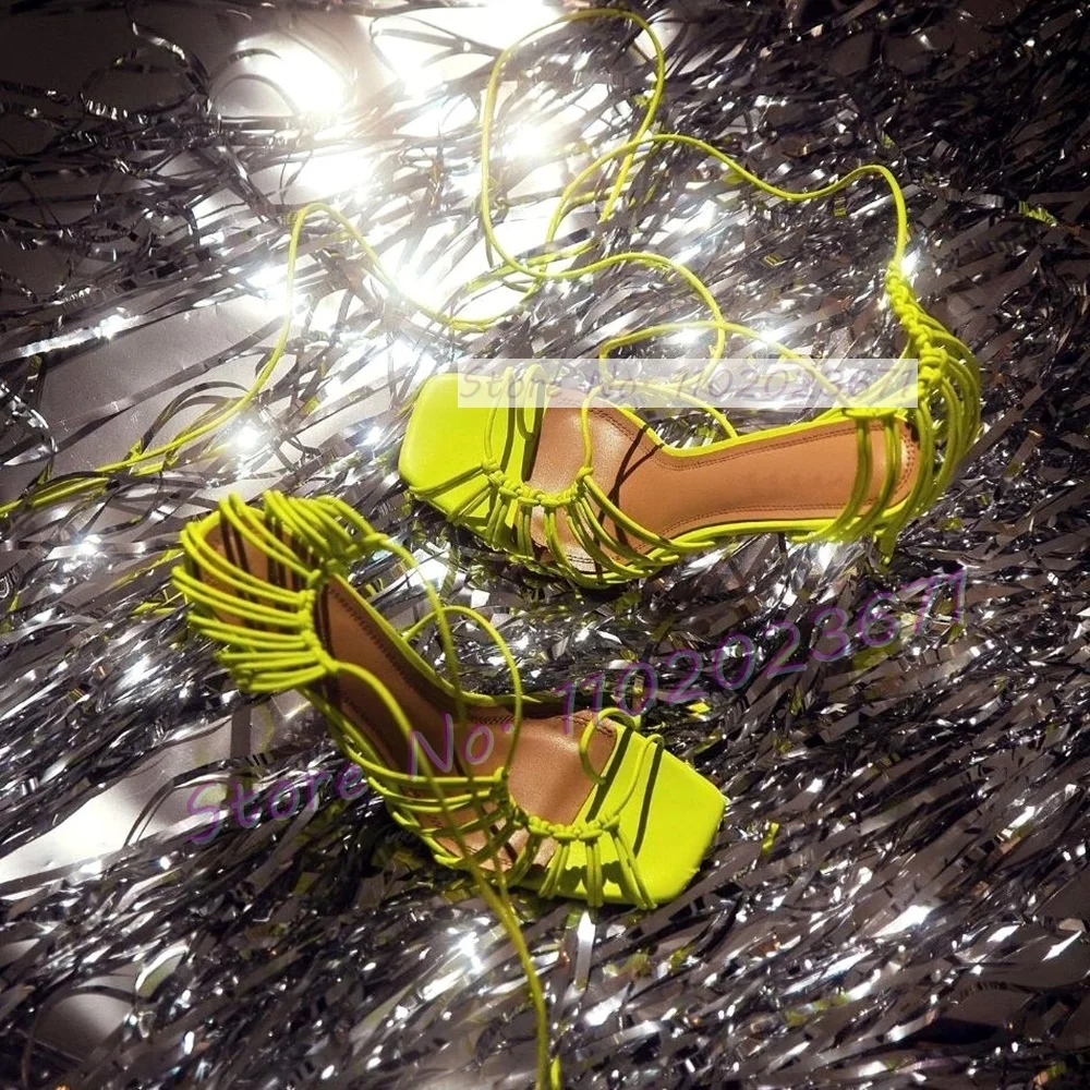 Crossfit Ladies - Sandales chics à lacets pour femmes,