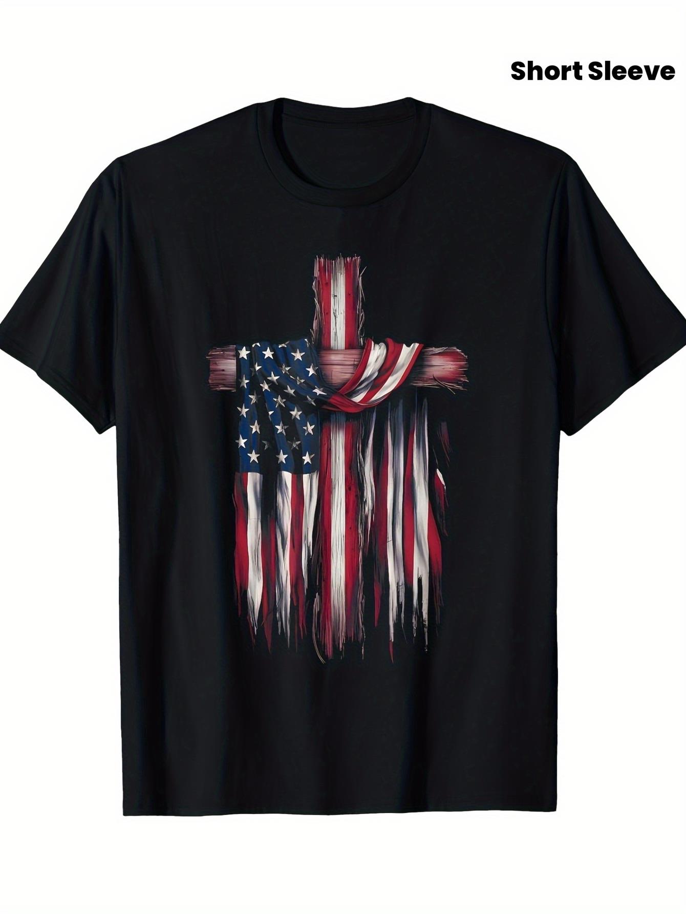 Crossfit Event - T-shirt patriotique pour hommes à thème