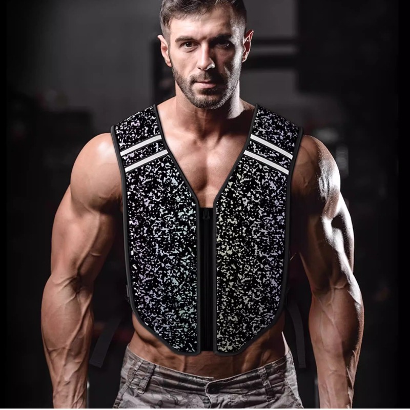 Crossfit Weight Vest - Gilet lesté universel réglable, 20 kg,