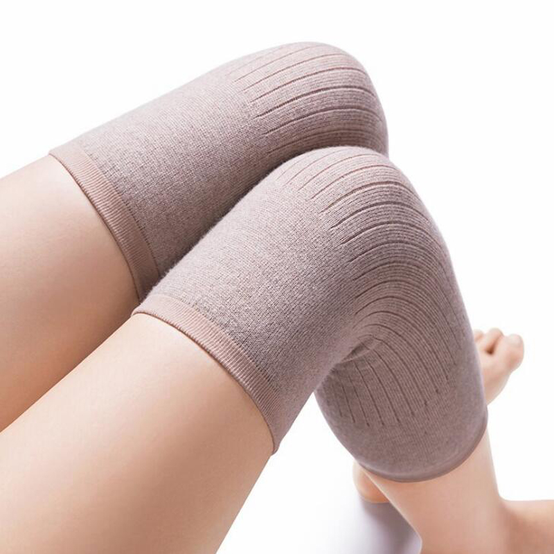 Knee Sleeve Pair - Genouillères chaudes en cachemire pour automne