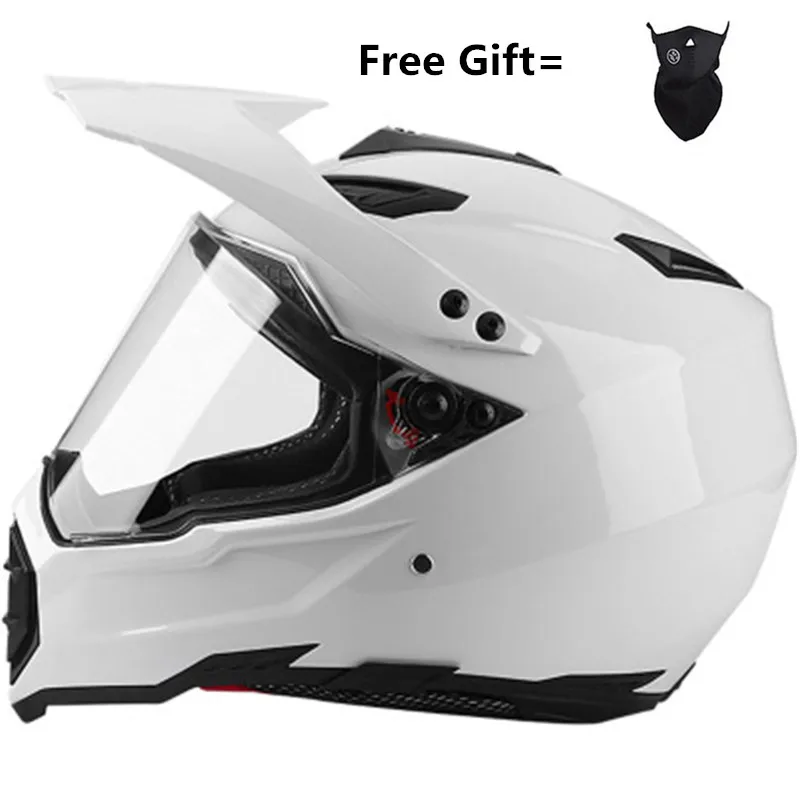Casque de moto intégral blanc  - Crossfit Full Gear avis et prix