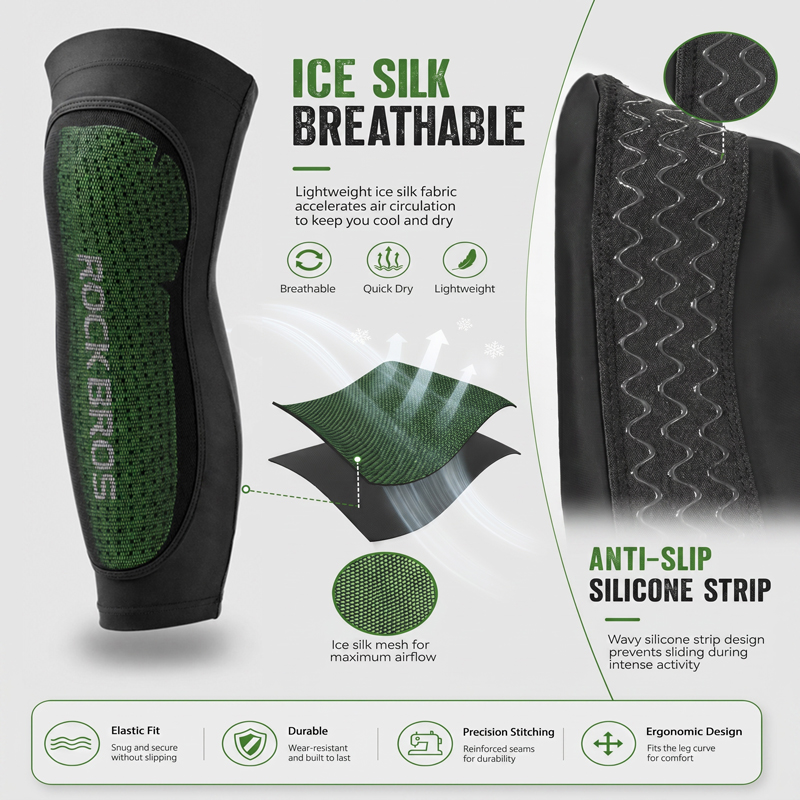 ROCKBROS-Genouillères de prote - Knee Sleeve Pair avis et prix