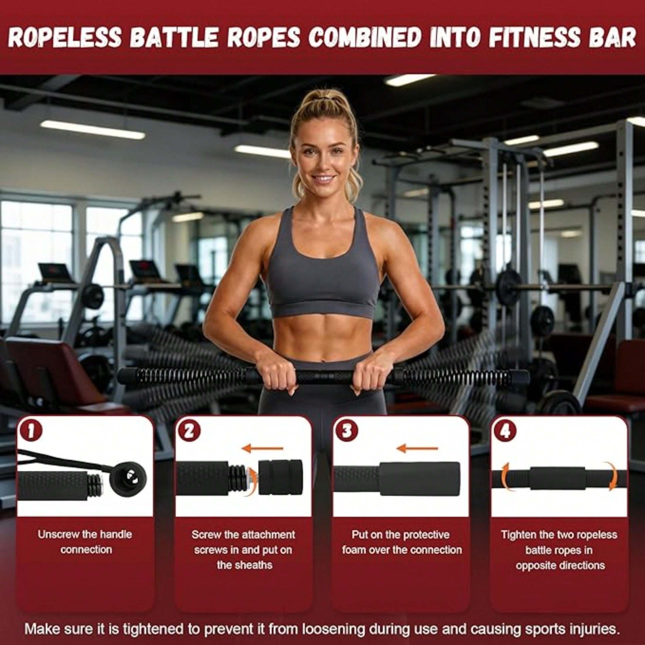 Barre de torsion sans fil 2-en - Crossfit Full Gear avis et prix